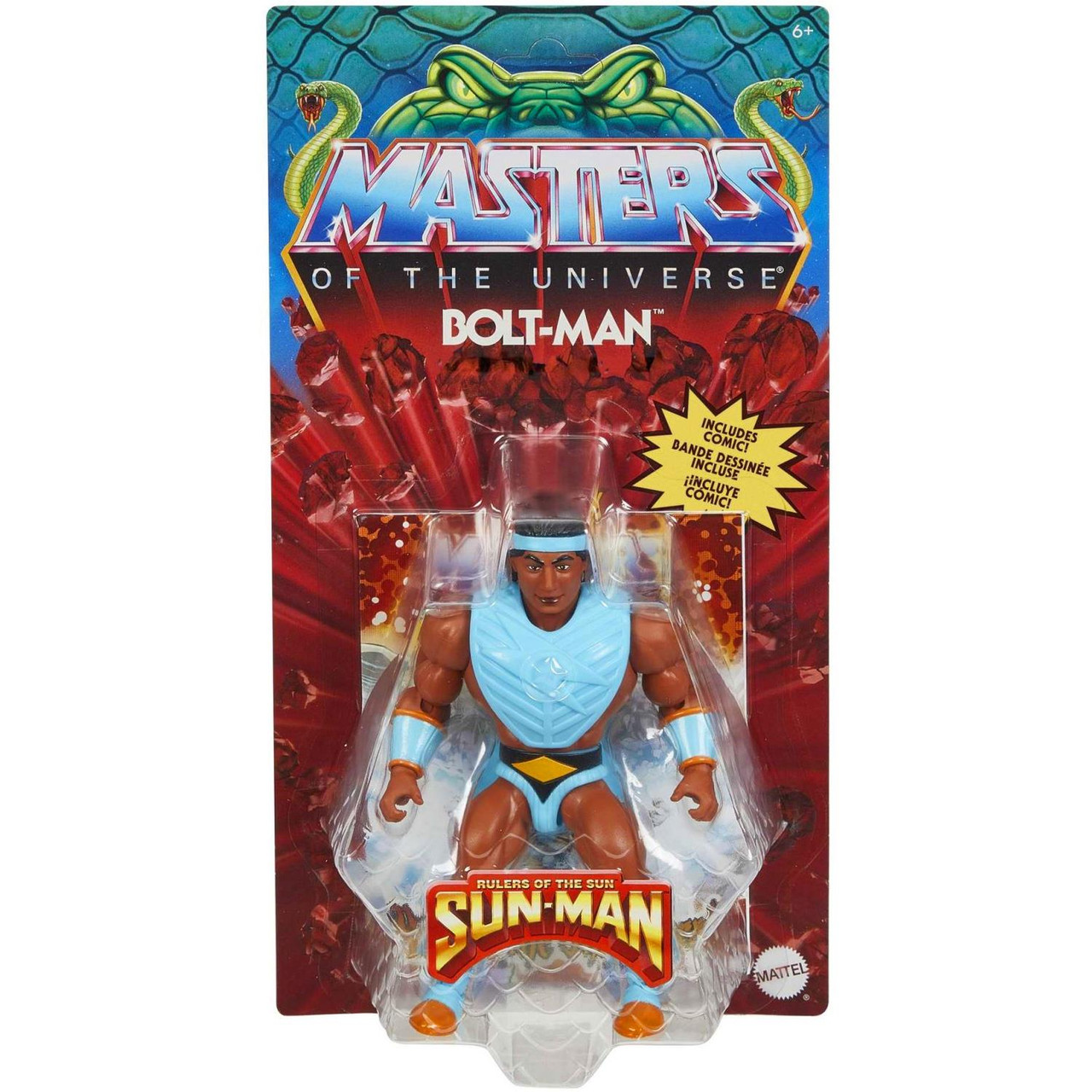 Sun-Man (rulers of the sun) Masters of the Universe Masterverse in doos Sun-Man (rulers of the sun) Masters of the Universe Masterverse in doos