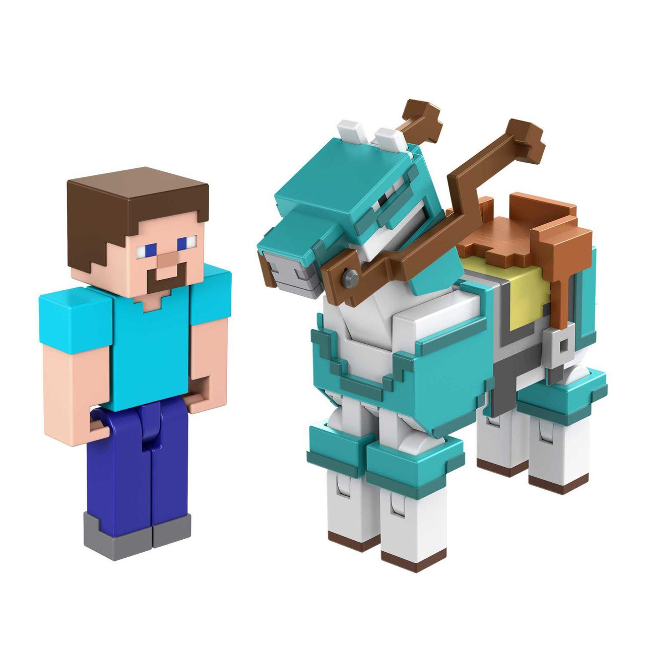 Collectible Figurine Minecraft Steve Action Figure Minecraft Movie