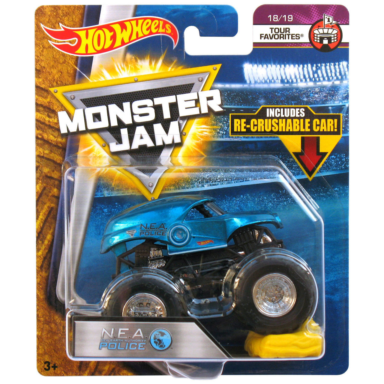 hot wheels police monster truck