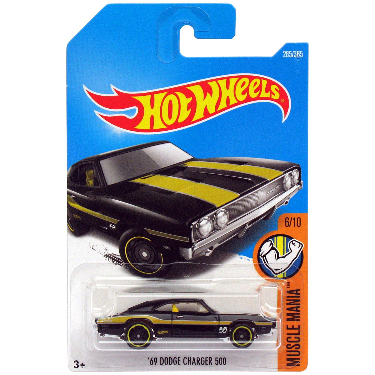 Hot Wheels '69 DODGE CHARGER 500 1:64 Scale Die-cast Vehicle - The