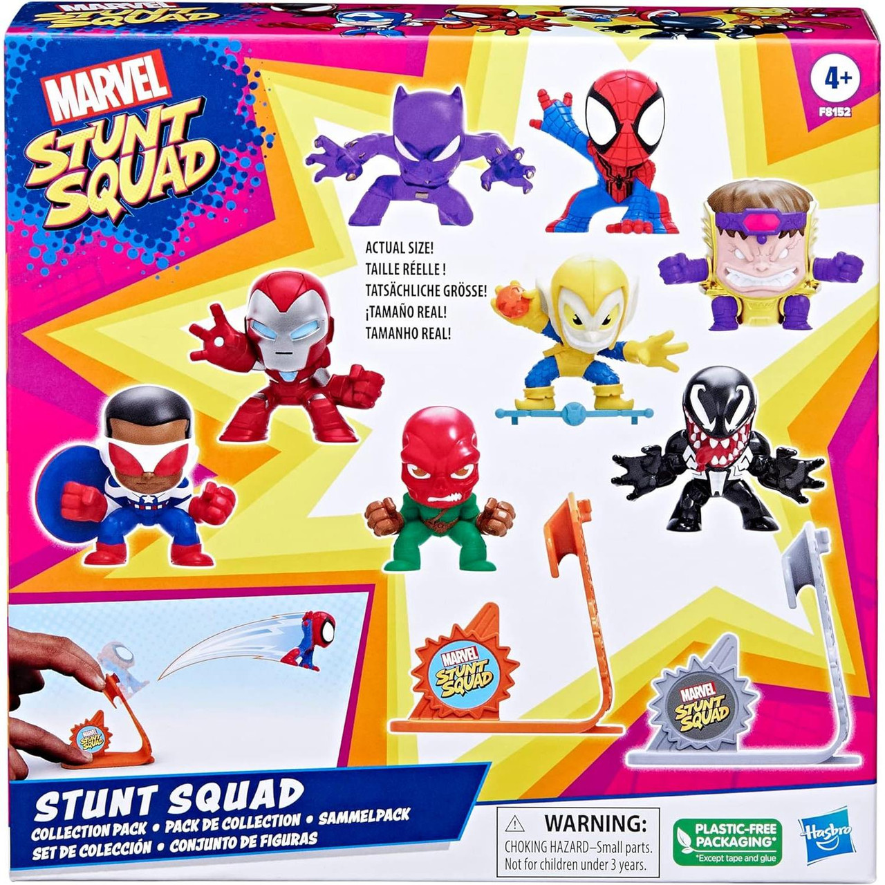 Marvel Stunt Squad COLLECTION PACK with 1.5-inch Action Figures
