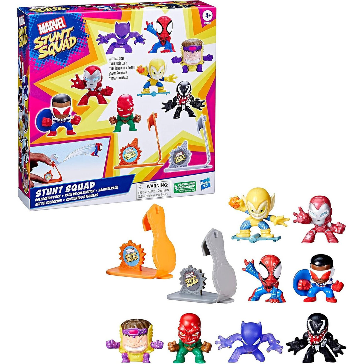 Marvel Stunt Squad COLLECTION PACK with 1.5-inch Action Figures