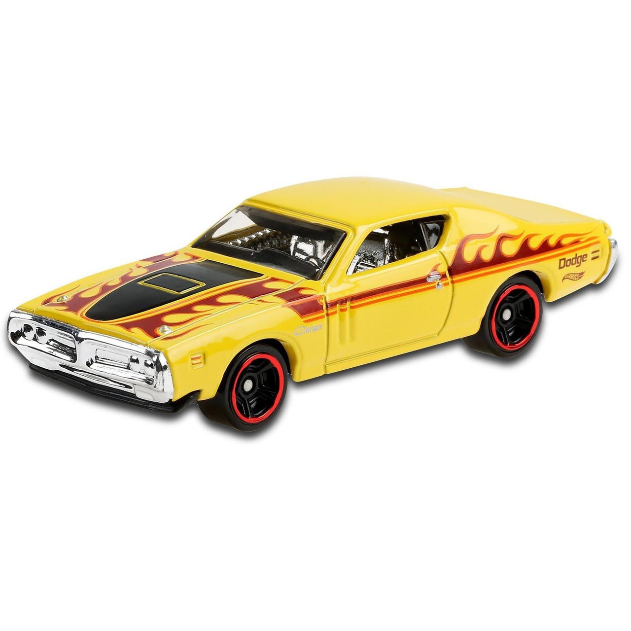Hot Wheels '71 DODGE CHARGER (Yellow) 1:64 Scale Die-cast Vehicle