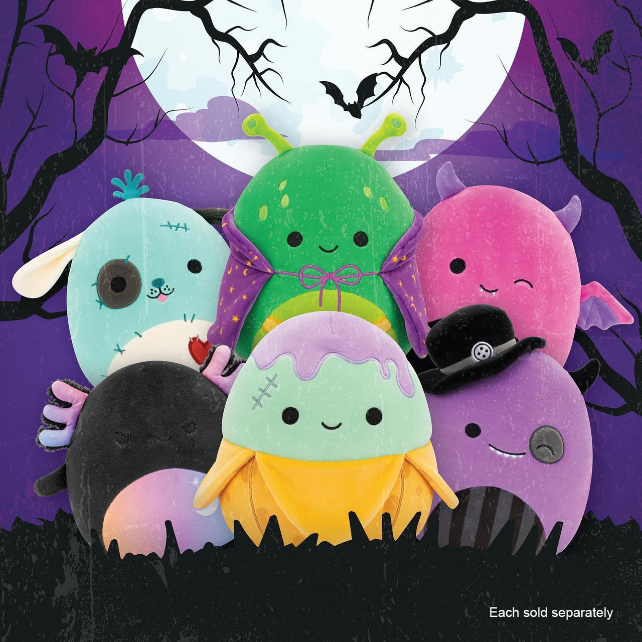 Squishmallows ZANDA the Axolotl 7.5-inch Halloween Plush - The Toy