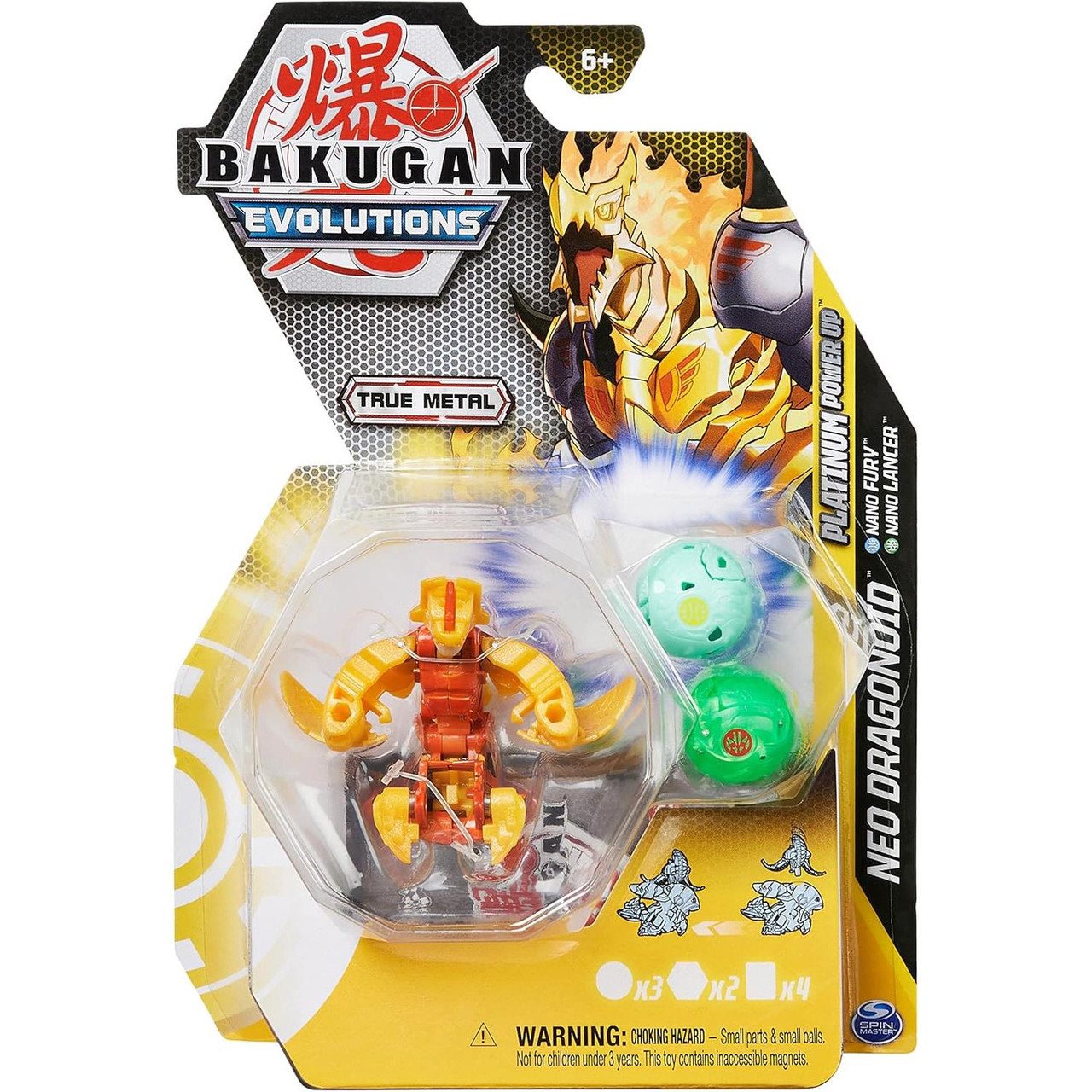 Bakugan Evolutions Platinum Power Up Series NEO DRAGONOID with