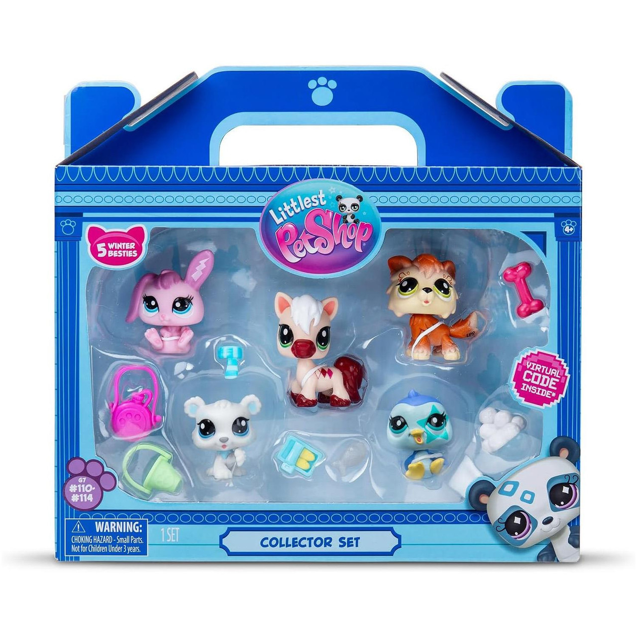Littlest Pet Shop Series 2: WINTER BESTIES 5-Pet Collector Set