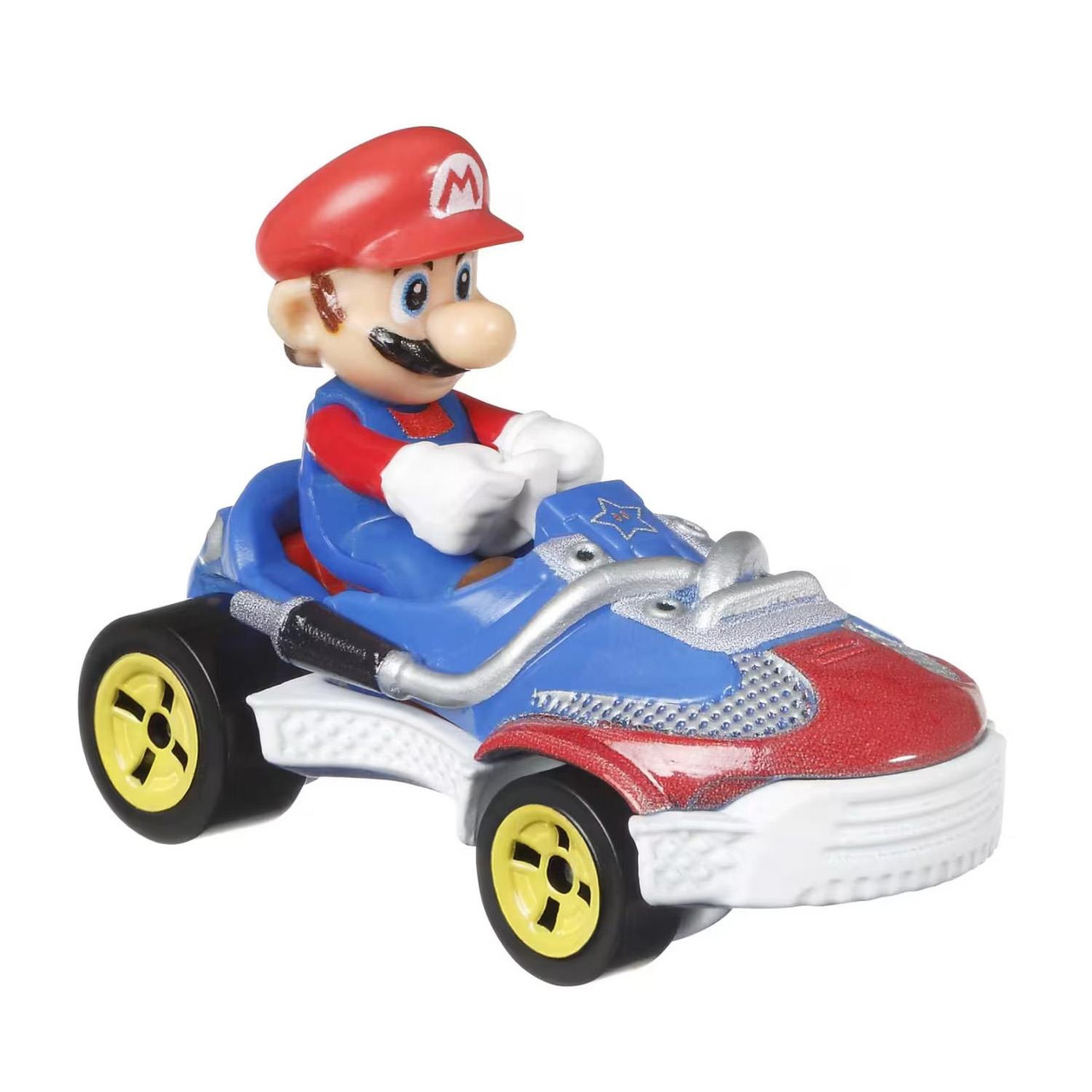 Hot Wheels Mario Kart 4-Pack of 1:64 Scale Replica Die-Cast
