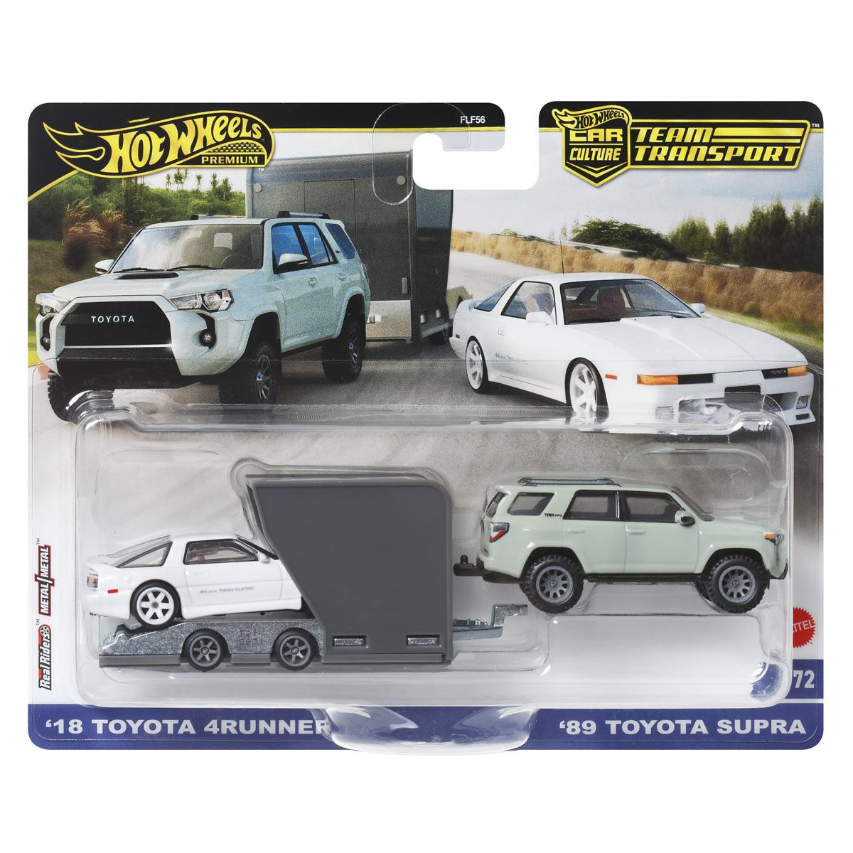 Hot Wheels Cargo Builders 4台セット Hot Wheels Premium Car Culture Team Transport '18 TOYOTA 4RUNNER