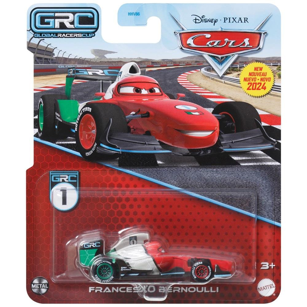 Disney Pixar Cars: FRANCESCO BERNOULLI (GRC #1) 1:55 Scale Die