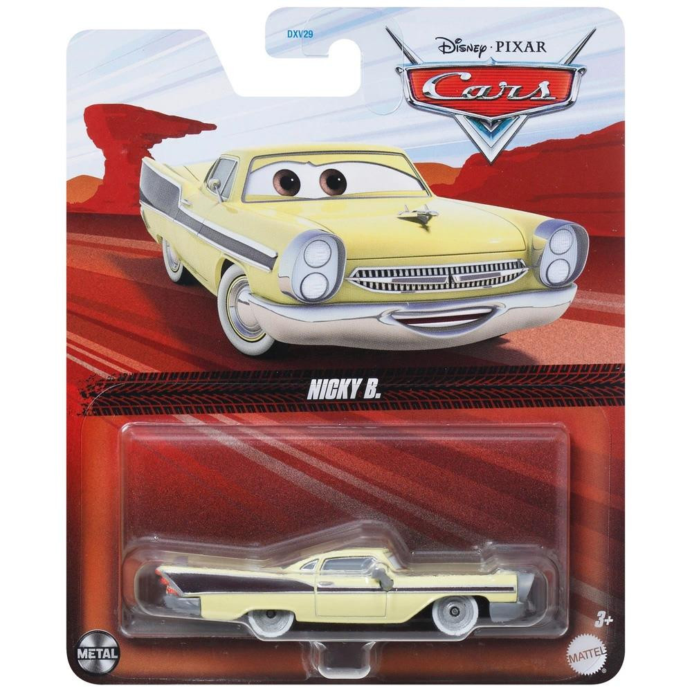 nicky.b カーズ ミニカー Disney Pixar Cars: NICKY B. 1:55 Scale Die-Cast Vehicle - The Toy Barn