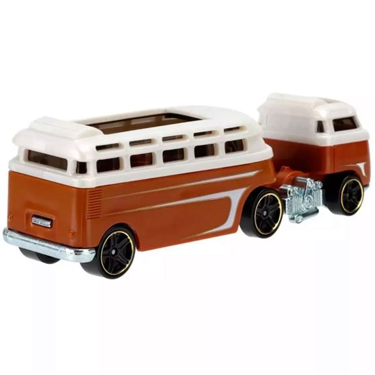 Hot Wheels Track Stars Haulers CUSTOM VOLKSWAGEN HAULER (Brown) 1:64 Scale  Die-Cast Truck