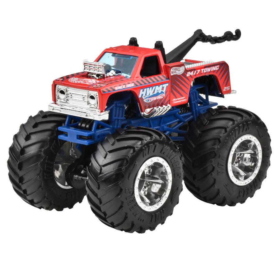 Hot Wheels Monster Trucks RAMBLIN WRECKER 1:64 Scale Vehicle - The