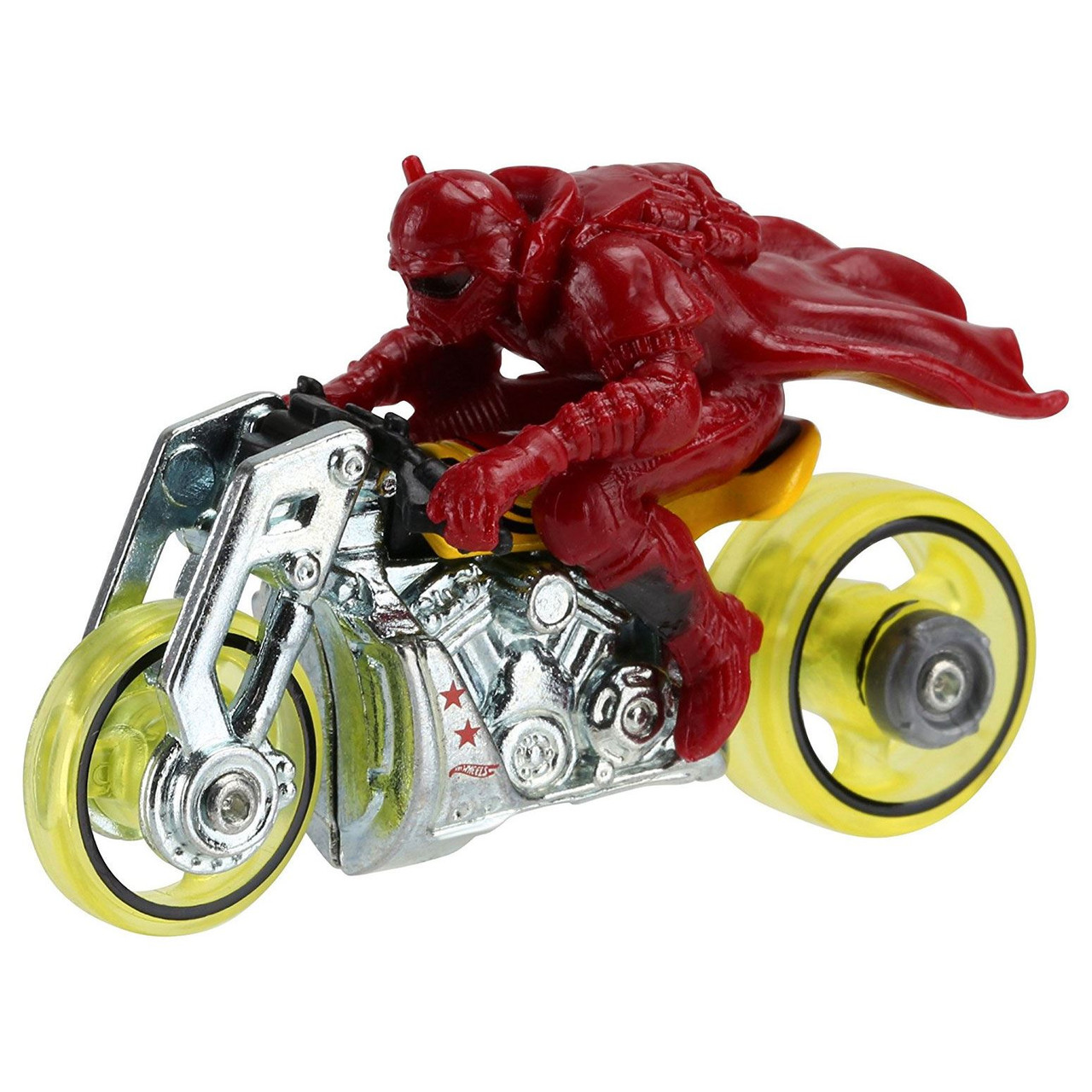 Hot Wheels BLASTOUS II Die-cast Motorcycle with Rider (Red