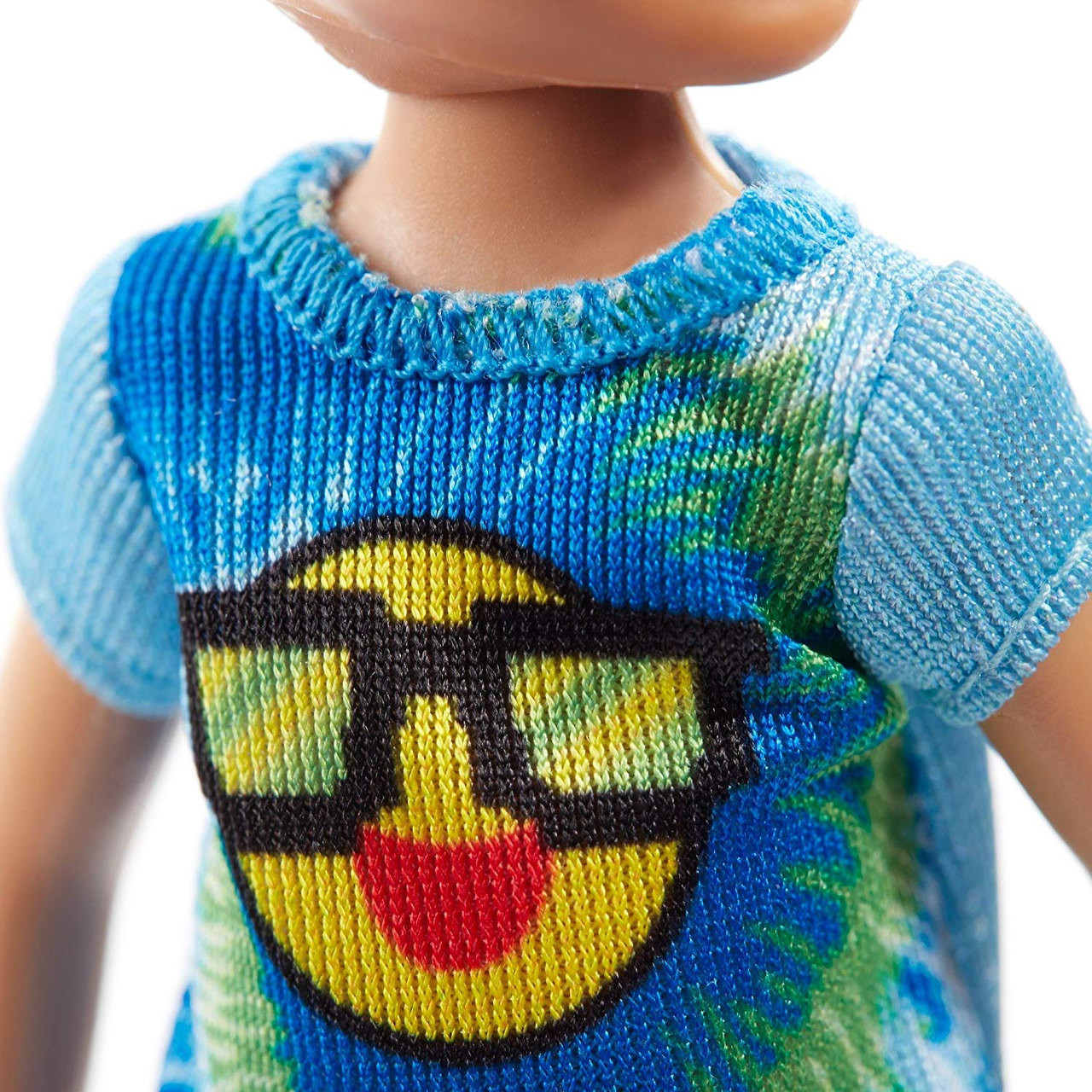Barbie Club Chelsea Boy Doll With Emoji Top Bubble N Squeak Toys