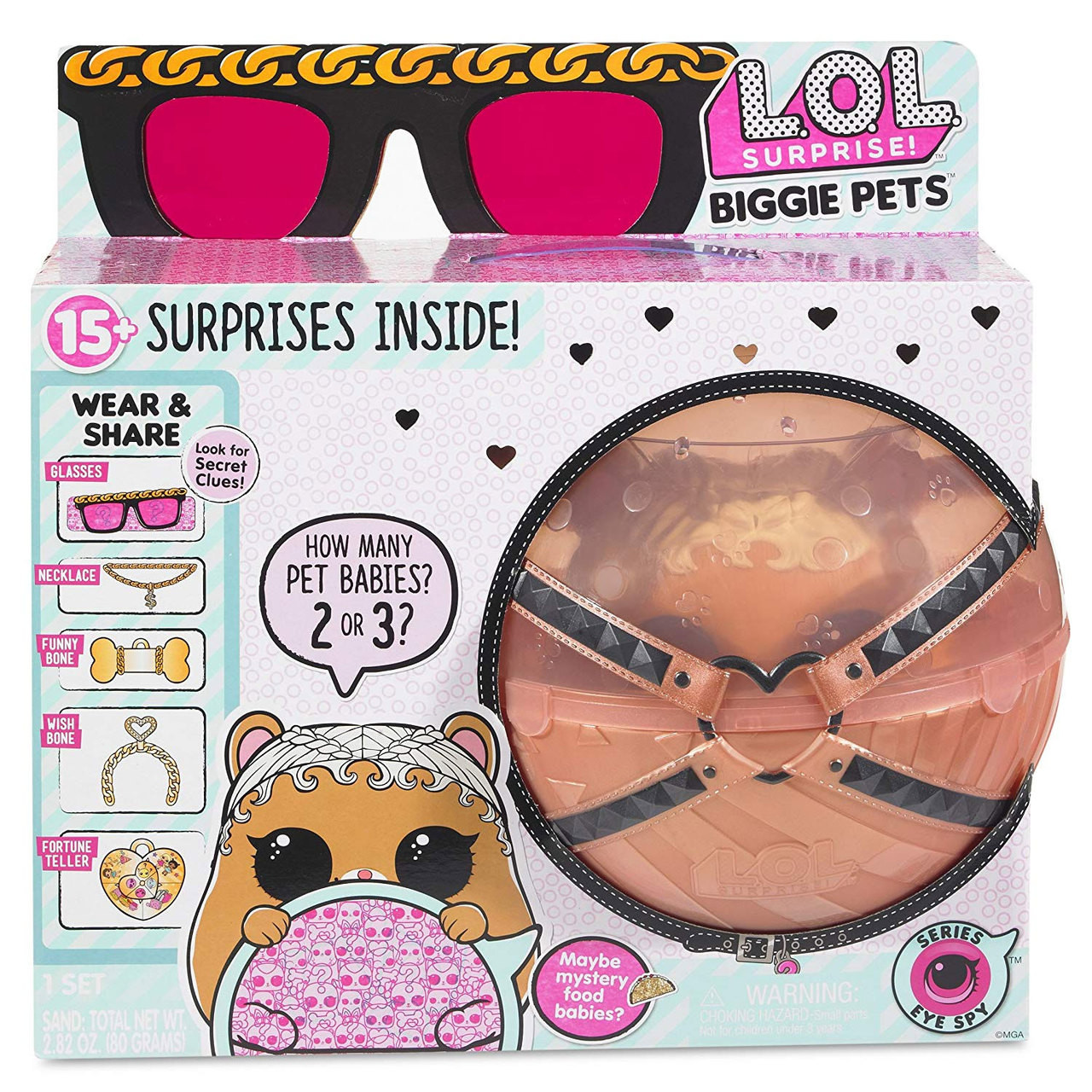 Lol surprise biggie deals pet eye spy series