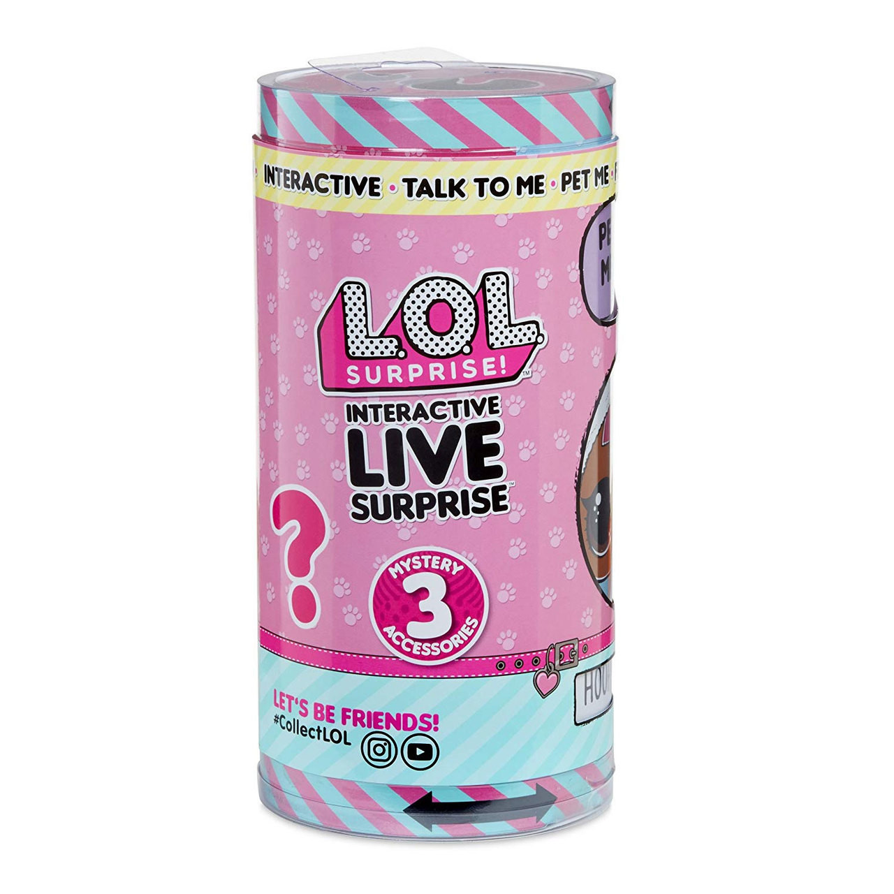 lol surprise talking interactive live pet