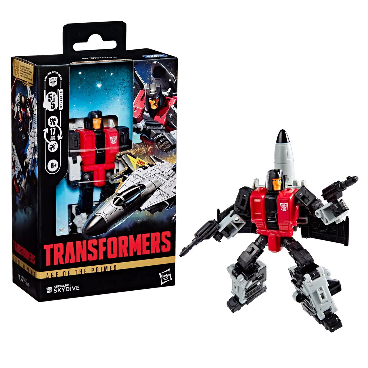 TRANSFORMERS SKYDIVE 未開封hasbroトランスフォーマー Transformers Age of the Primes Deluxe Class Aerialbot SKYDIVE
