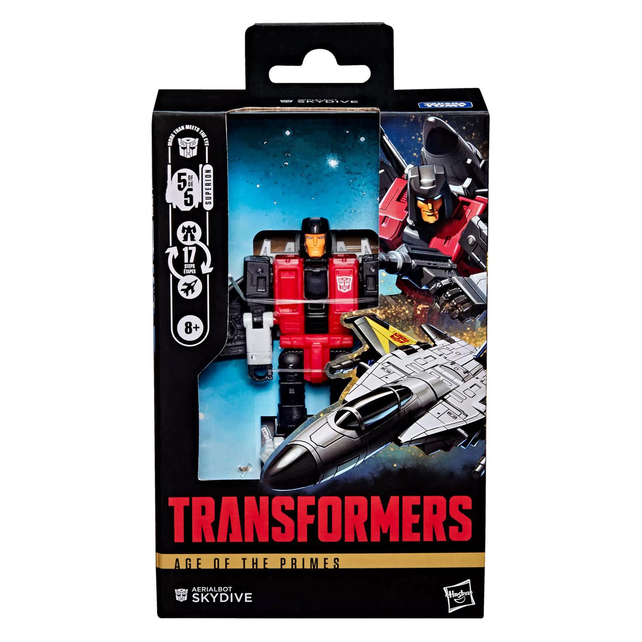 Transformers Age of the Primes Deluxe Class Aerialbot SKYDIVE