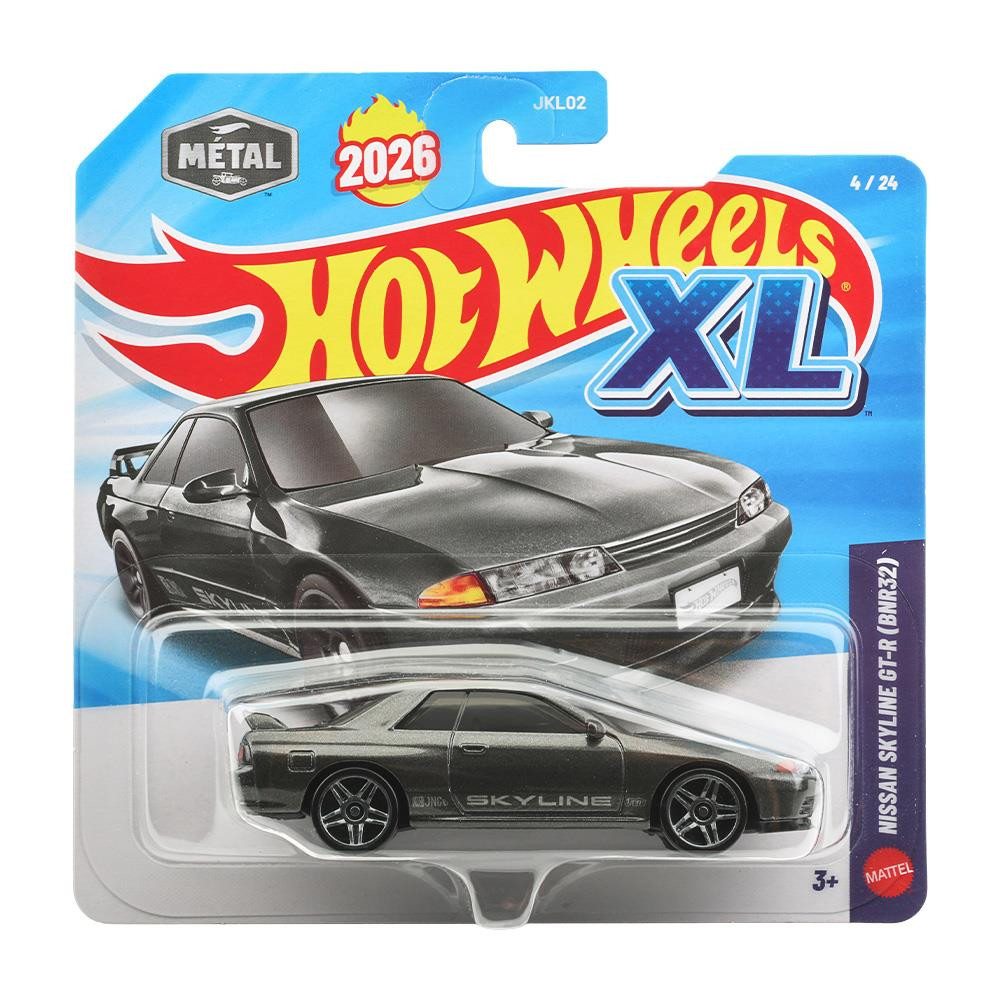 Hot Wheels XL - NISSAN SKYLINE GT-R (BNR32) 1:43 Scale Die-cast