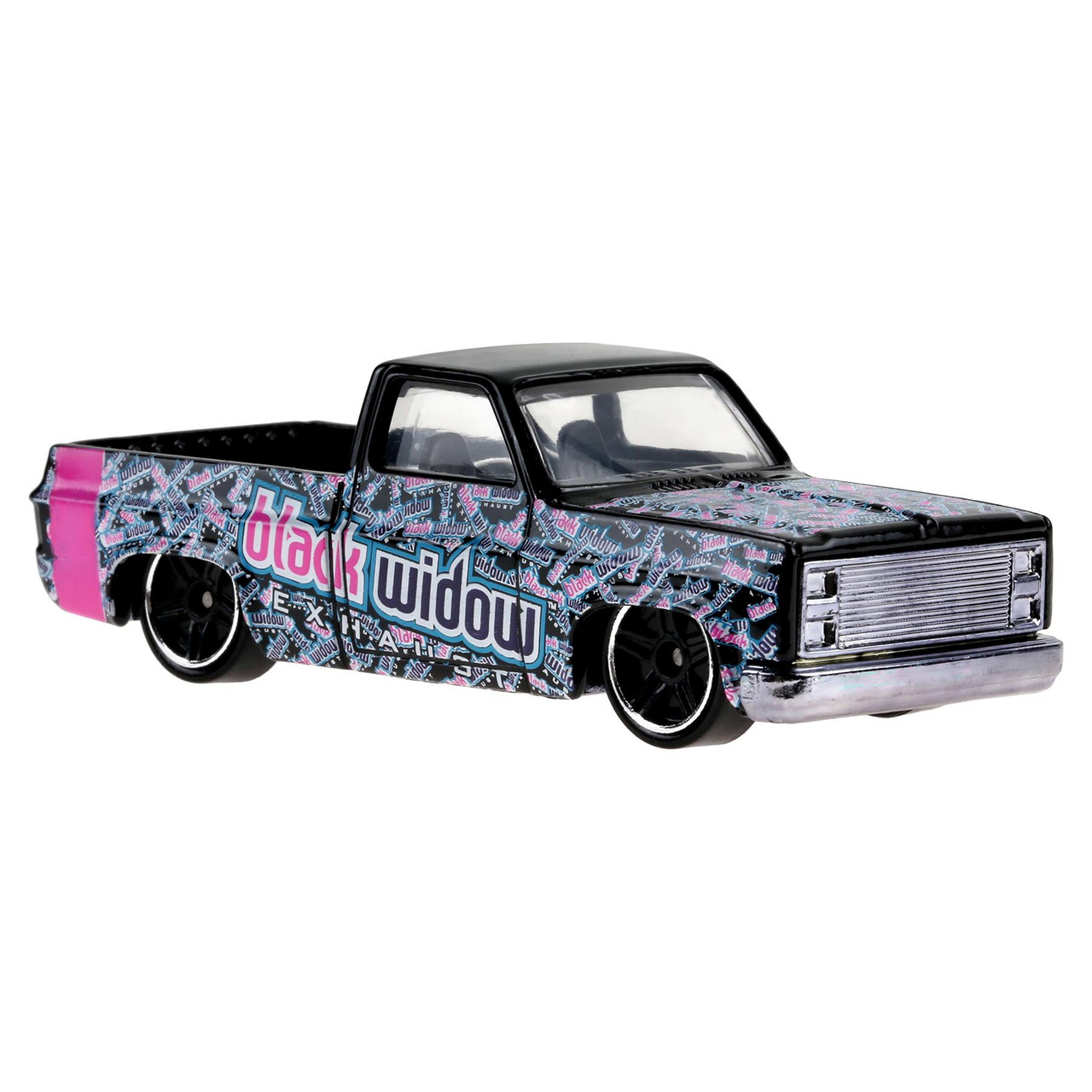 Hot Wheels '83 CHEVY SILVERADO (Black) 1:64 Scale Die-cast Vehicle