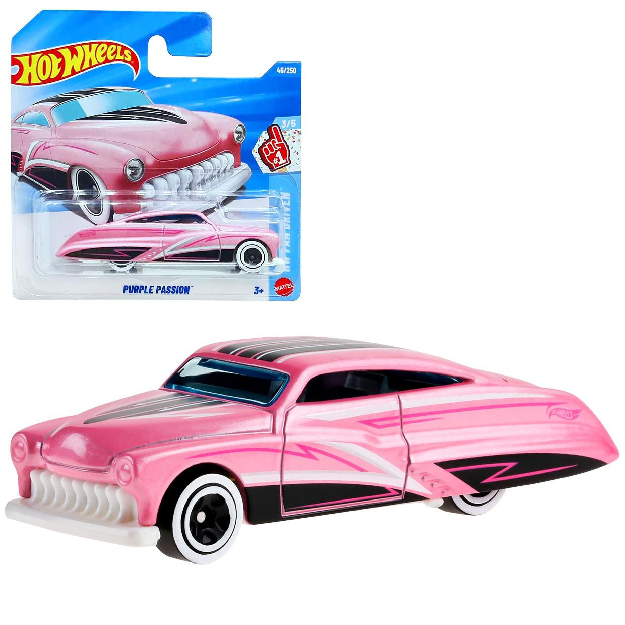 Hot Wheels PURPLE PASSION (Pink) 1:64 Scale Die-cast Vehicle - The