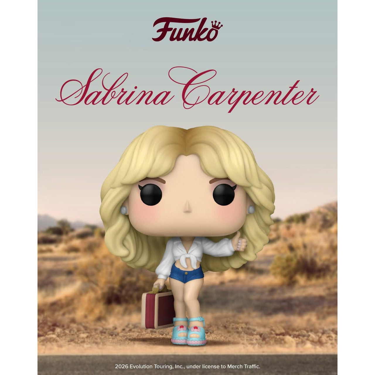 Funko POP! Rocks #501: SABRINA CARPENTER (Manchild) 3.75