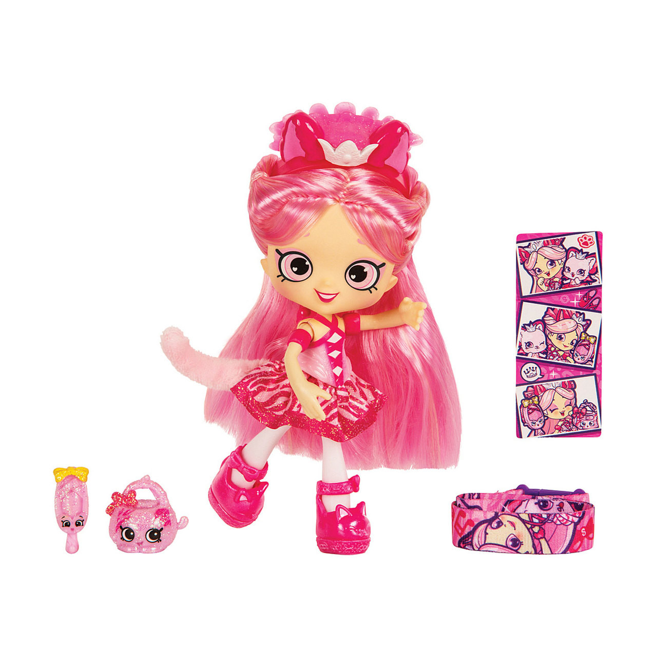 Shopkins Wild Style PIROUETTA Cat Shoppies Doll The Toy Barn