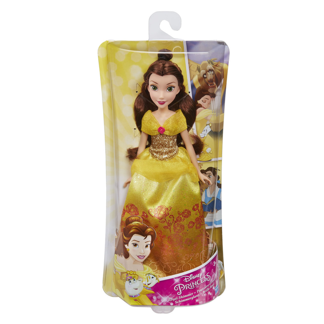 Disney Princess Royal Shimmer BELLE 11.5-inch Fashion Doll - The Toy Barn