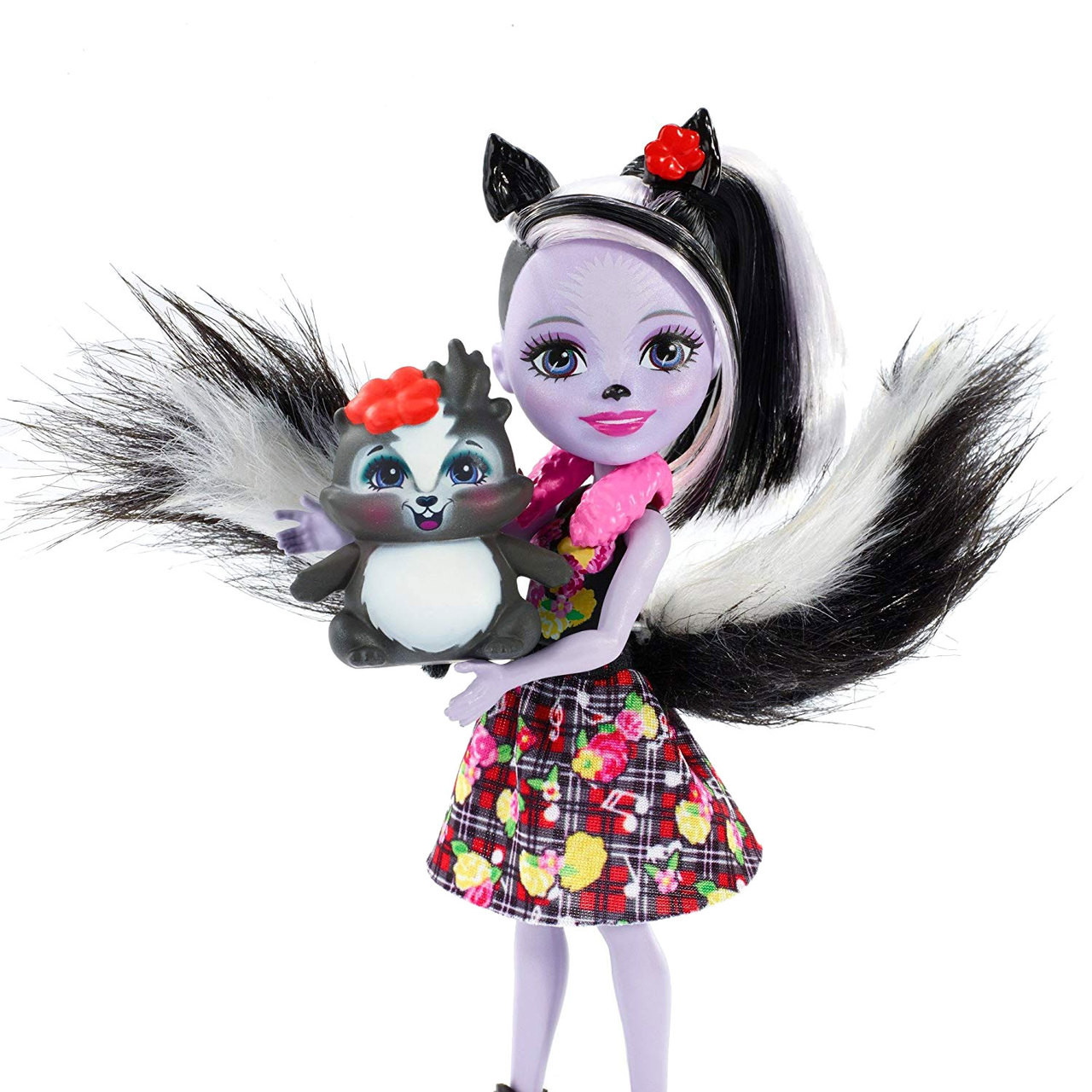 enchantimals skunk doll