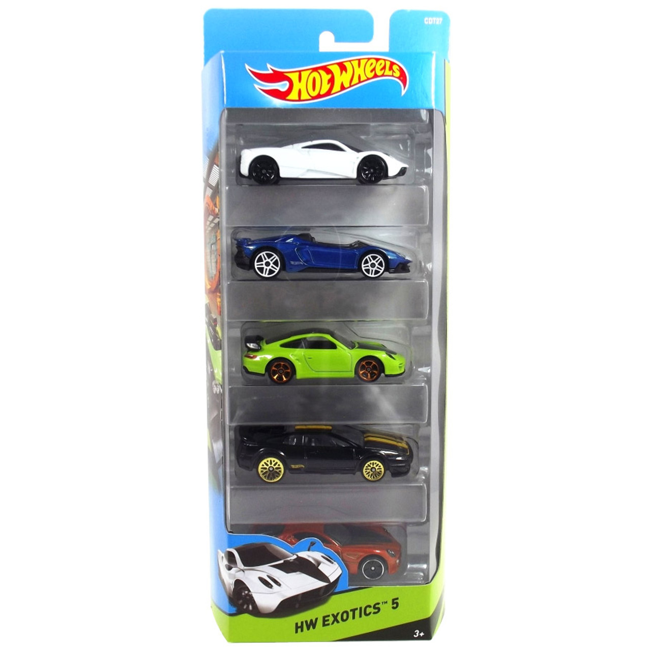 hot wheels hw exotics 5 pack