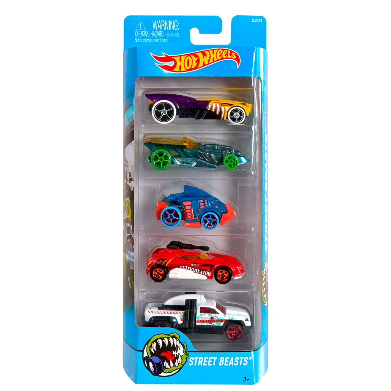 hot wheels street beasts 5 pack