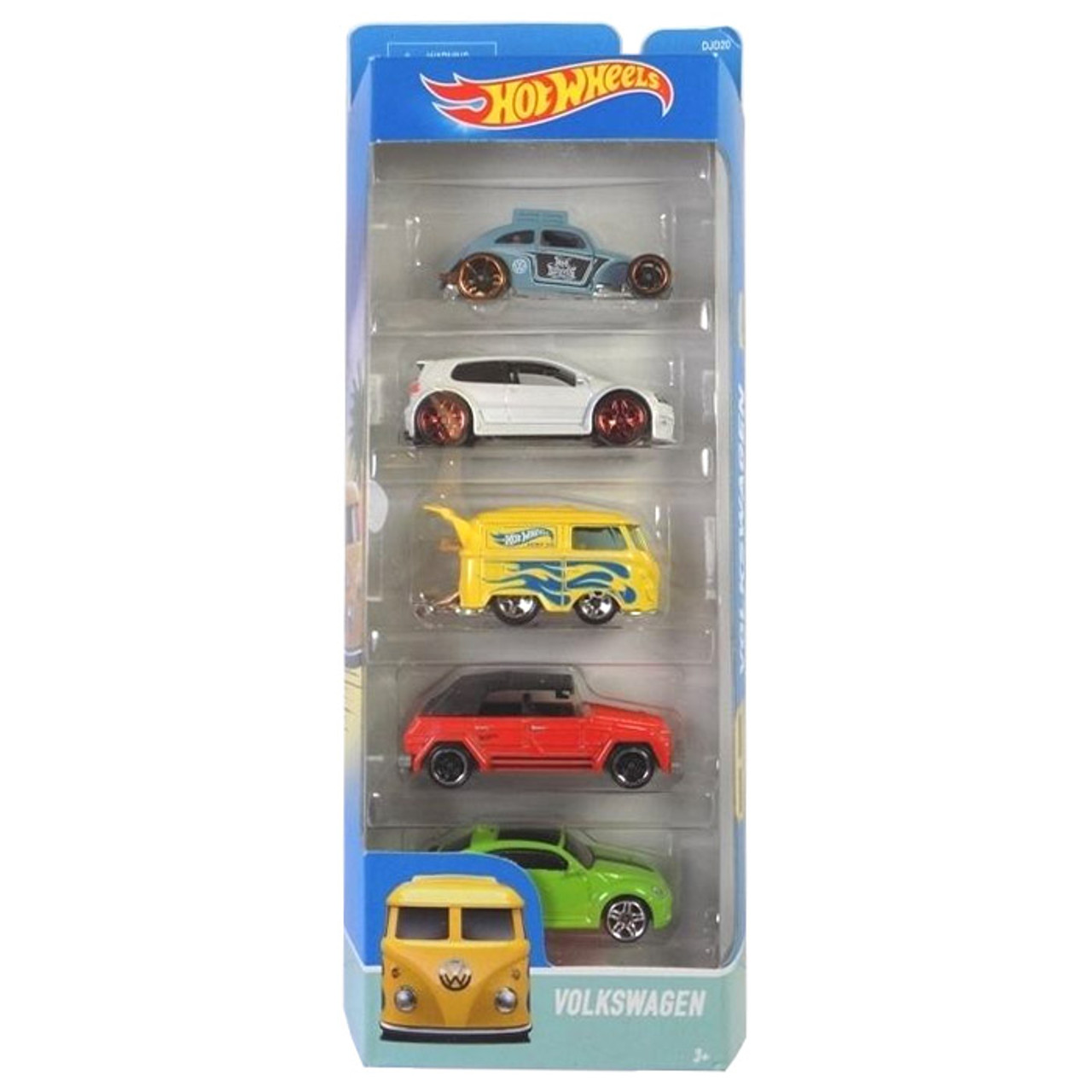 Hot Wheels VOLKSWAGEN 1:64 Scale Die-Cast Vehicle 5-Pack - The Toy 