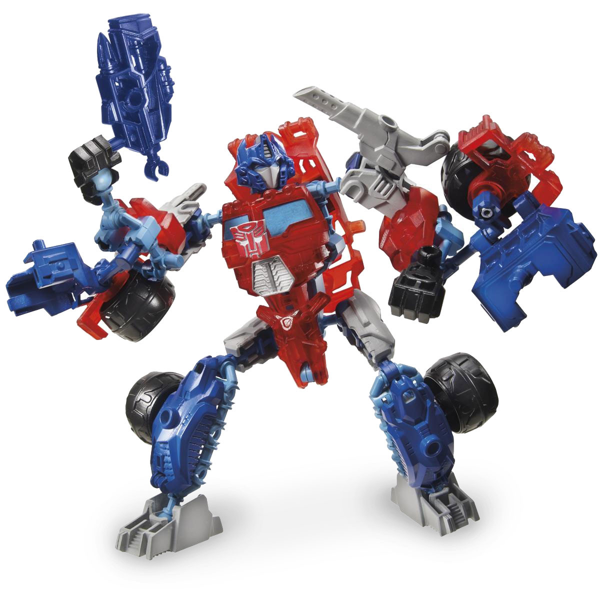 Transformers Construct-Bots Elite Class OPTIMUS PRIME 2-in-1 Buildable Action Figure