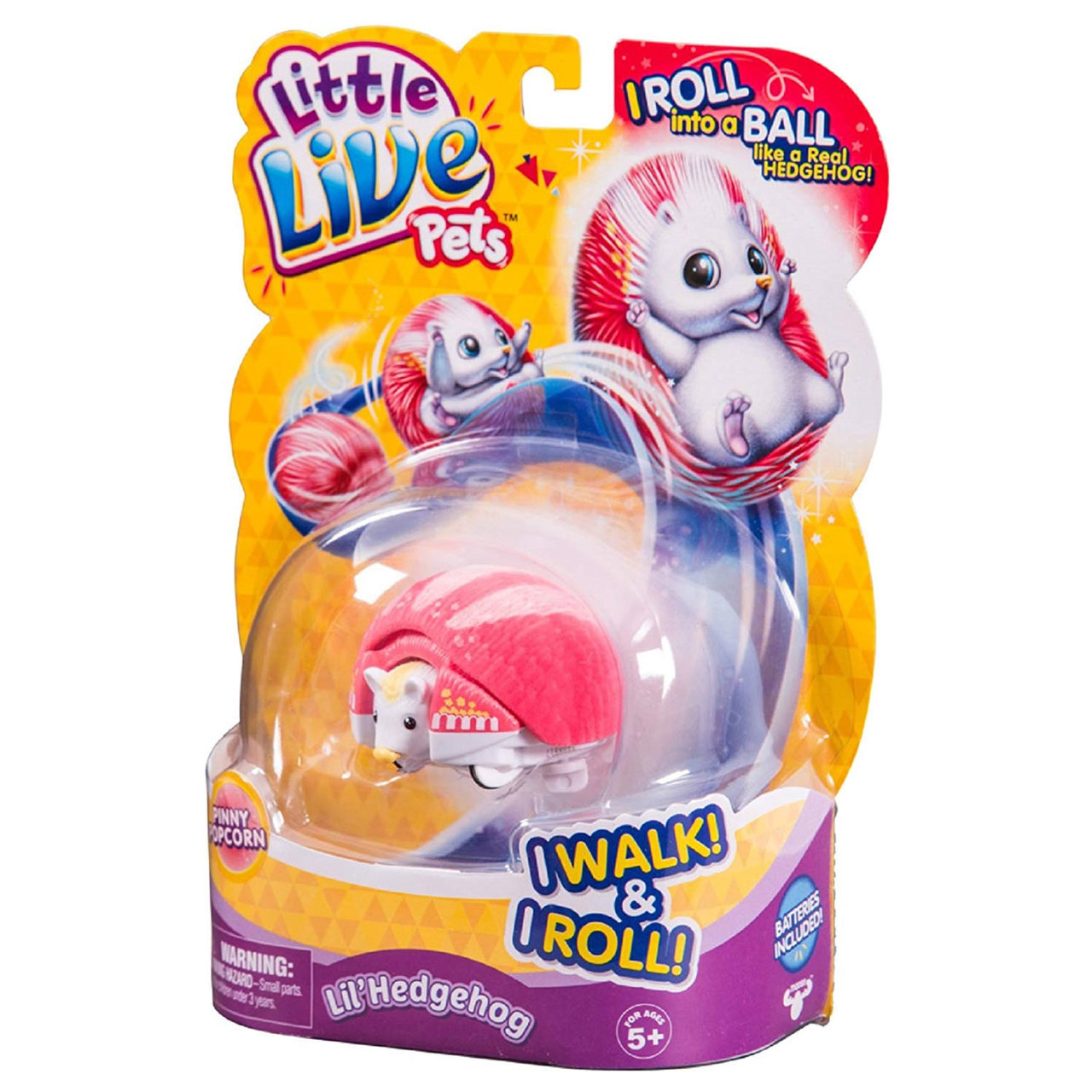 Little Live Pets PINNY POPCORN Lil' Hedgehog The Toy Barn