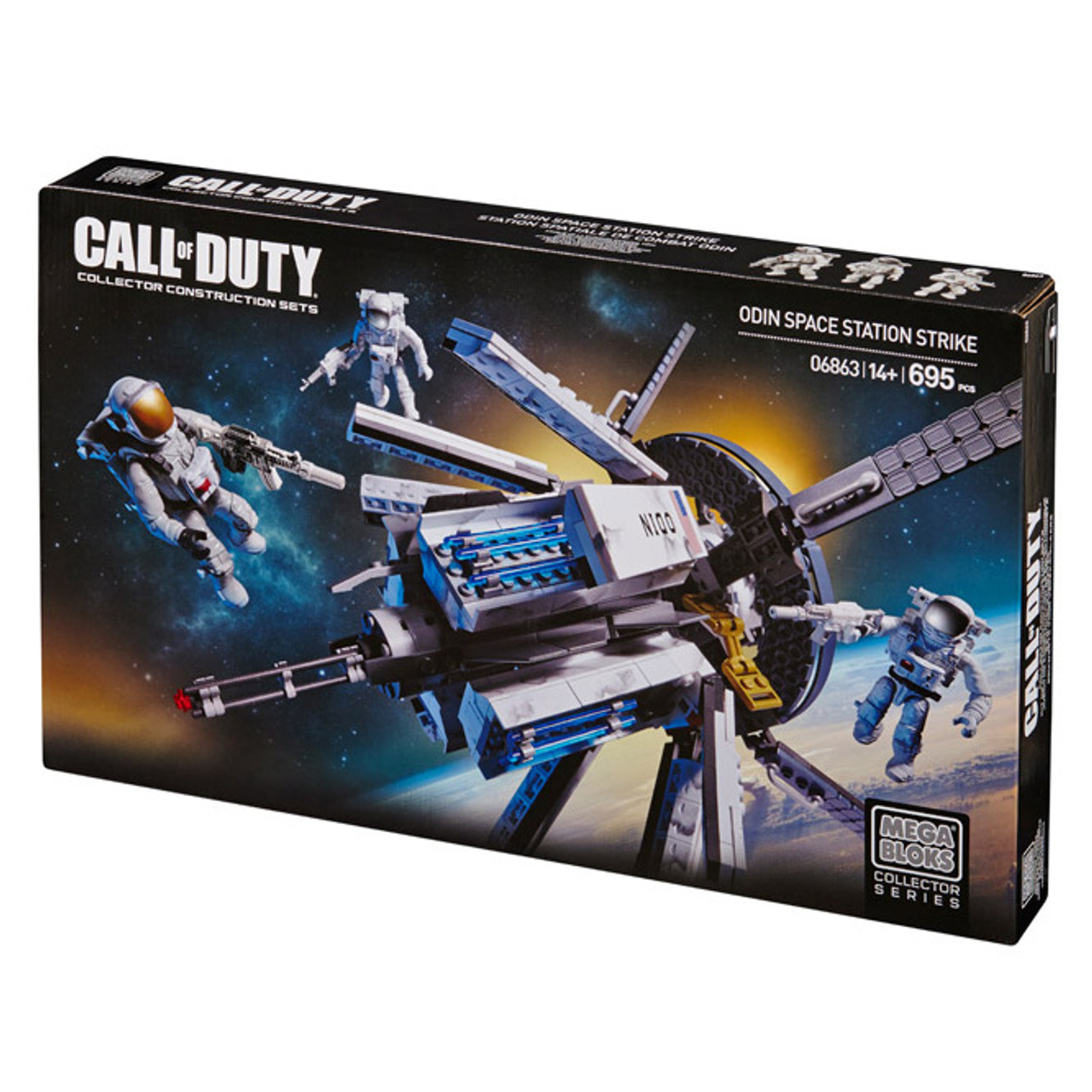 Mega Bloks Call of Duty ODIN SPACE STATION STRIKE Collector Construction Set