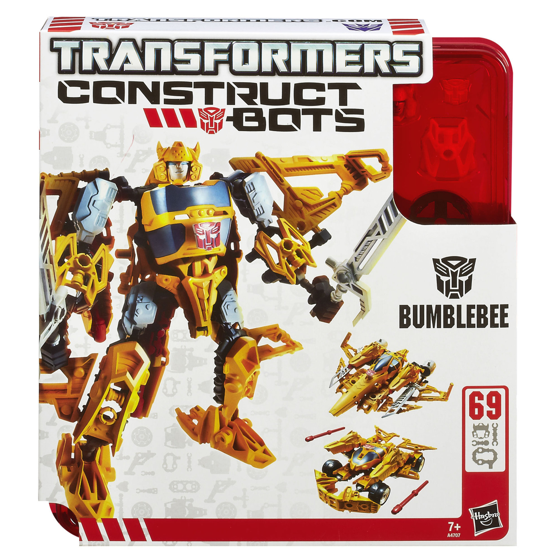 Transformers ConstructBots Triple Changer Class BUMBLEBEE Buildable Action Figure The Toy Barn