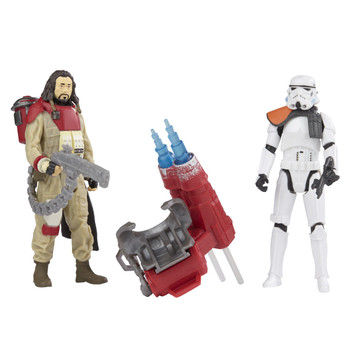 Star Wars 3.75" BAZE MALBUS vs. IMPERIAL STORMTROOPER Action Figures