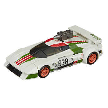 Transformers War for Cybertron: Earthrise Deluxe Class WHEELJACK Action Figure in vehicle mode. Transformers War for Cybertron: Earthrise Deluxe Class WHEELJACK Action Figure in vehicle mode.