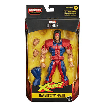 Marvel Legends Series X-Force MARVEL'S WARPATH 6-Inch Action Figure in packaging.