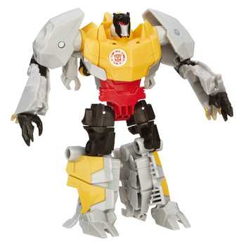 Transformers Robots in Disguise Warrior Class GOLD ARMOUR GRIMLOCK