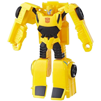 Experience the excitement of Transformers conversion play with this Transformers Authentics Autobot Bumblebee figure.