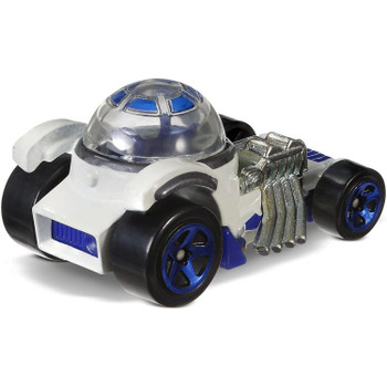 Designed in 1:64-scale with inspired-by-character features and decos, the R2-D2 Character Car measures around 5 cm (2 inches) in length.