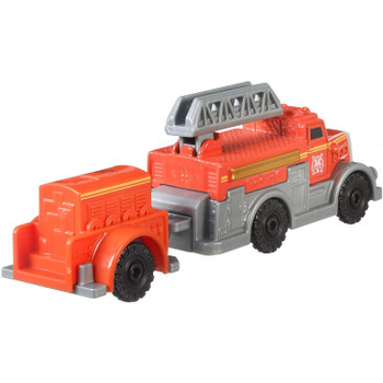 Plastic connectors attach your vehicle to other Push Along and Motorized TrackMaster™ engines, vehicles, cargo cars or tenders (sold separately and subject to availability).