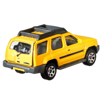 The Matchbox 2000 Nissan Xterra features opening rear door.