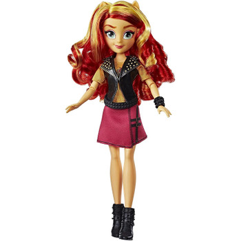 11-inch (28 cm) Sunset Shimmer classic style fashion doll.