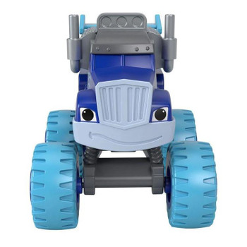 Monster Engine Crusher is styled to look like the popular character from the hit Nickelodeon TV show, Blaze and the Monster Machines.