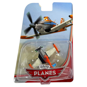 Disney Planes SUPERCHARGED DUSTY CROPHOPPER 1:55 Scale Die-cast Vehicle in packaging.