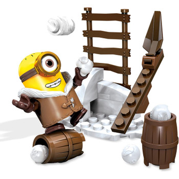 Mega Bloks CNF60 - Minions Supervillain Jet, Giocattolo Per Bambini Con Kevin E Stuart