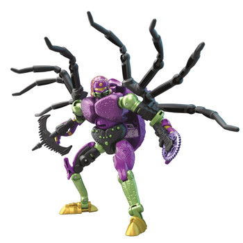 Beast Wars-Inspired Design: This Transformers: Legacy 5.5-inch Predacon Tarantulas robot toy is inspired by the animated series, Beast Wars: Transformers, updated with a Generations-style design.
Beast Wars-Inspired Design: This Transformers: Legacy 5.5-inch Predacon Tarantulas robot toy is inspired by the animated series, Beast Wars: Transformers, updated with a Generations-style design.