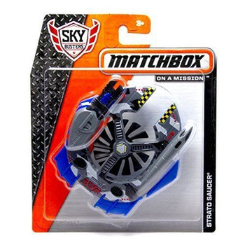 Matchbox Sky Busters STRATO SAUCER Die-cast Aircraft in packaging.